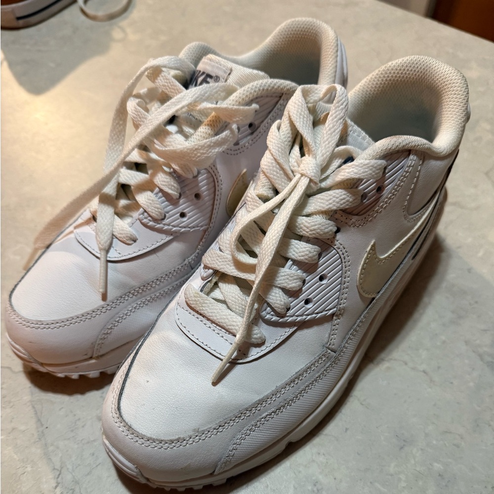 Youth Air Max White Nike Sneakers